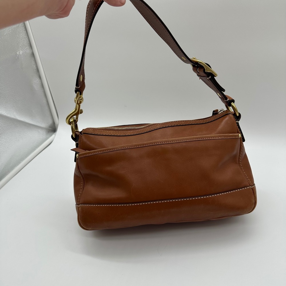 Coach Medium F12868 Vintage 65th Anniversary Butterscotch Double Turnlock - Picture 4 of 16